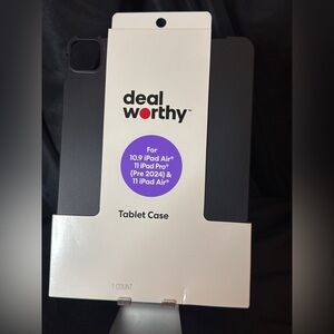 Black Tablet Case 10.9” for iPad Air 11 & iPad Air 11 Pro